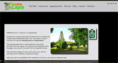 Desktop Screenshot of domaineducayre.com